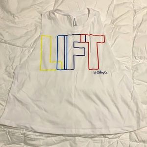 Brand new size medium work out crop top tank